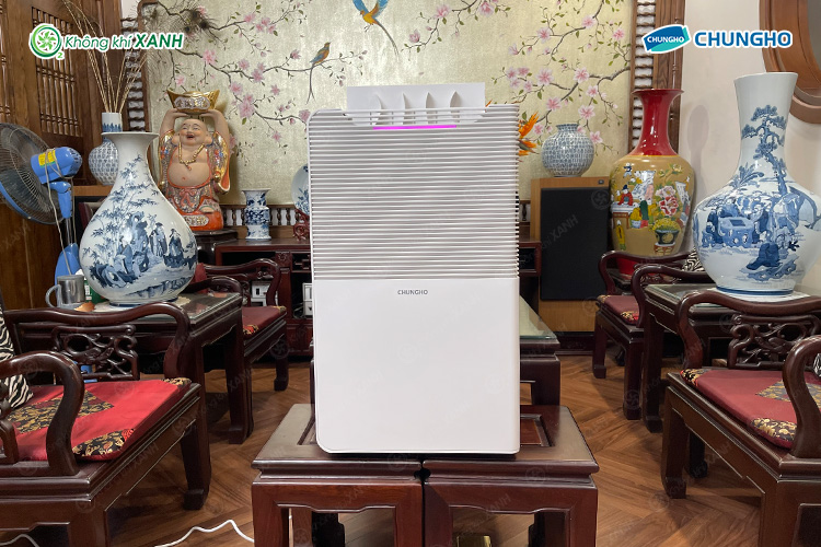 Máy lọc không khí hút ẩm ChungHo AD150 Không Khí XANH ảnh 4