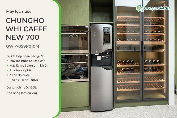 Máy lọc nước ChungHo Whi Caffe New 700 Không Khí XANH ảnh 5