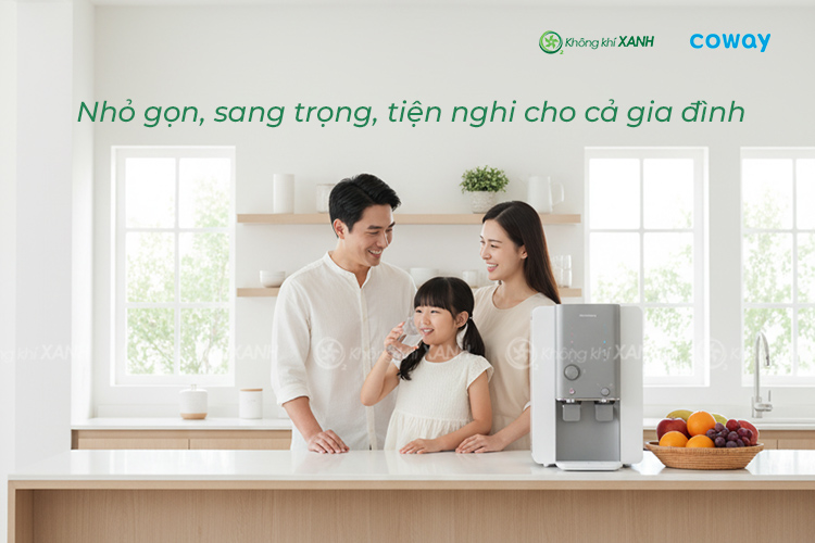Máy lọc nước Coway CHP-18AR Không Khí XANH ảnh 4