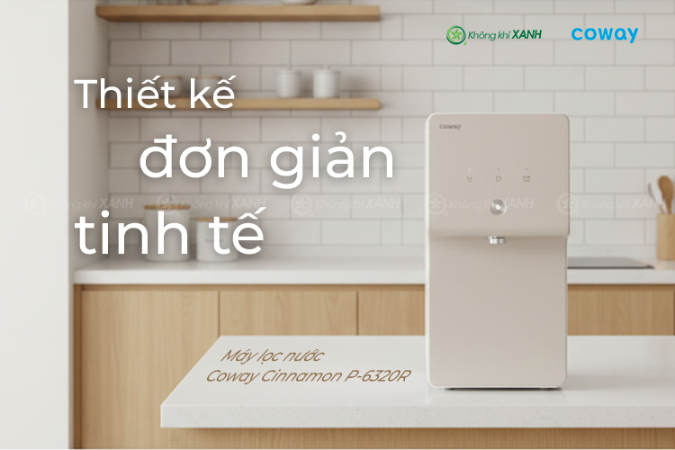 Máy lọc nước Coway P-6320R Không Khí XANH ảnh 3