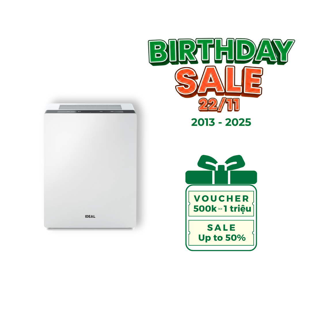 Máy lọc không khí IDEAL AP80 PRO - Made in Germany