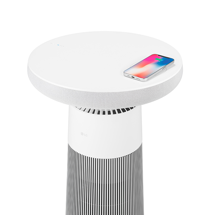 Máy lọc không khí kết hợp loa bluetooth LG PuriCare™ Aerospeaker AS20GSHU0