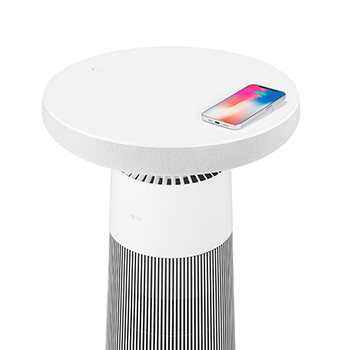 Máy lọc không khí kết hợp loa bluetooth LG PuriCare™ Aerospeaker AS20GSHU0