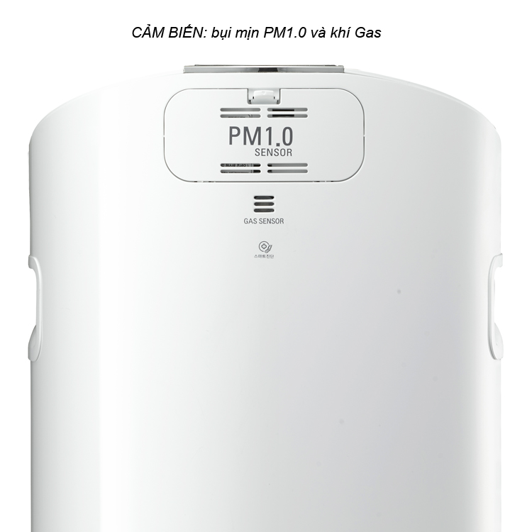 Máy lọc không khí LG Puricare Pro AS40GWWJ1 trang bị cảm biến PM1.0 và cảm biến mùi