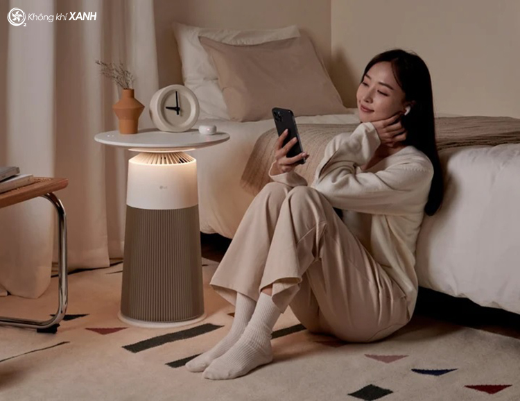 Bàn lọc không khí LG Aero Furniture không khí xanh ảnh 5