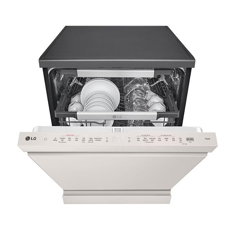 Máy rửa bát LG TrueSteam™ màu Be LDT14BGA3