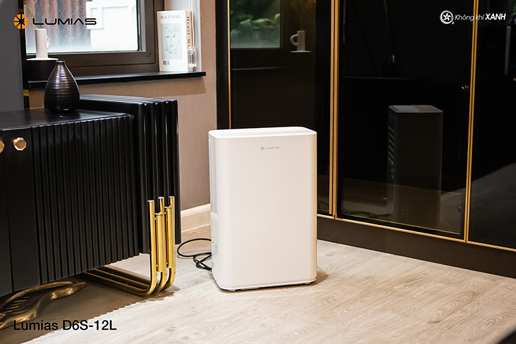Máy hút ẩm Lumias D6S-12L Không Khí XANH ảnh 3