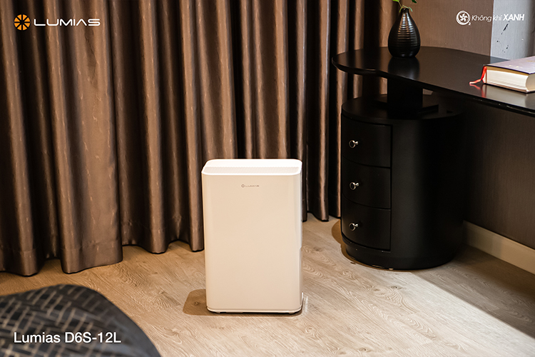 Máy hút ẩm Lumias D6S-12L Không Khí XANH ảnh 2