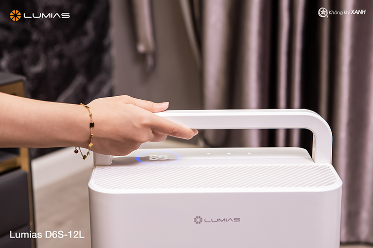 Máy hút ẩm Lumias D6S-12L Không Khí XANH ảnh 5
