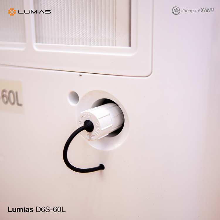 M&aacute;y h&uacute;t ẩm lọc kh&ocirc;ng kh&iacute; Lumias D6S-60L Kh&ocirc;ng Kh&iacute; XANH ảnh 9