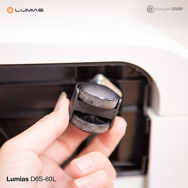 Máy hút ẩm lọc không khí Lumias D6S-60L
