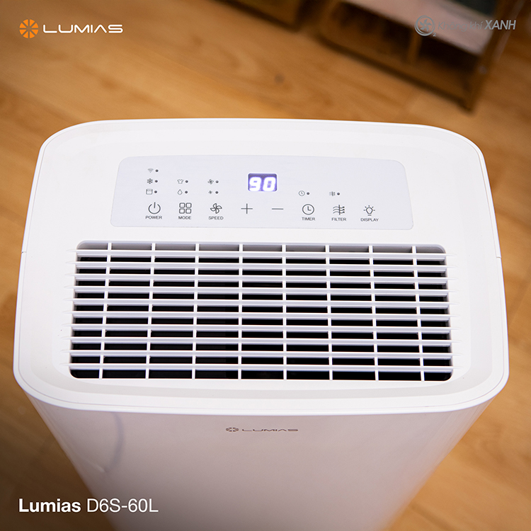 Máy hút ẩm lọc không khí Lumias D6S-60L