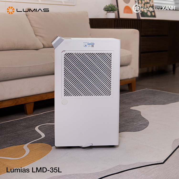 M&aacute;y h&uacute;t ẩm Lumias LMD-35L Kh&ocirc;ng Kh&iacute; XANH ảnh 4