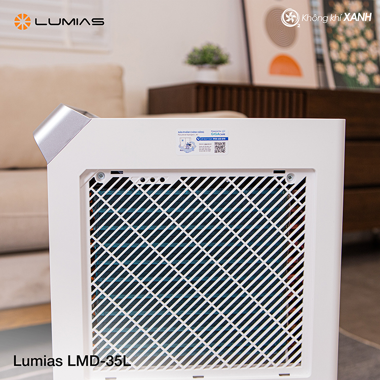 M&aacute;y h&uacute;t ẩm Lumias LMD-35L Kh&ocirc;ng Kh&iacute; XANH ảnh 7