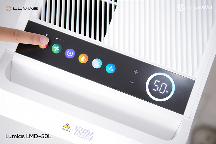 Máy hút ẩm Lumias LMD-50L Không Khí XANH ảnh 6