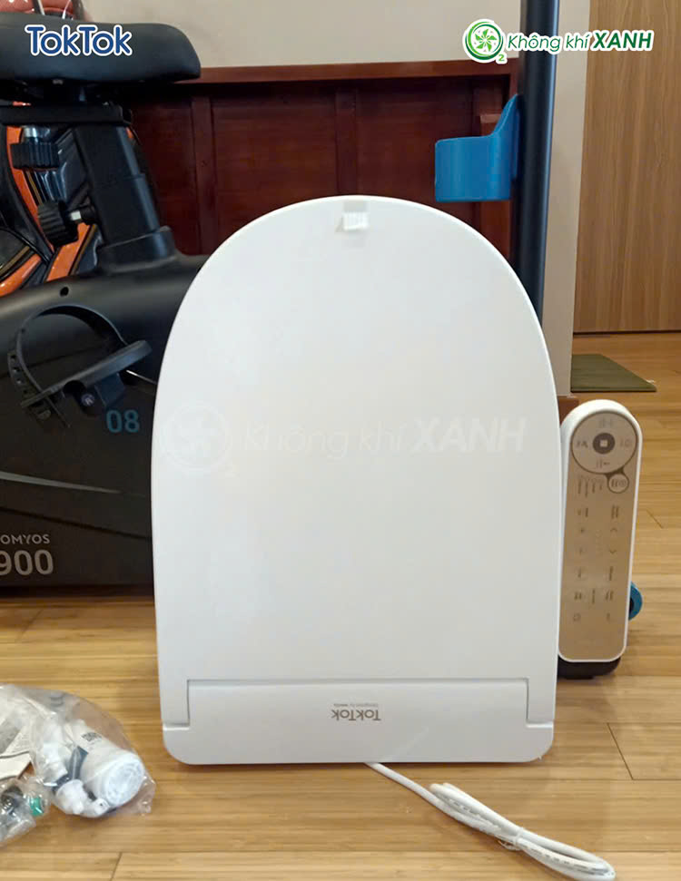 Nắp bồn cầu điện tử TokTok Bidet BM750RWA Không Khí XANH ảnh 10