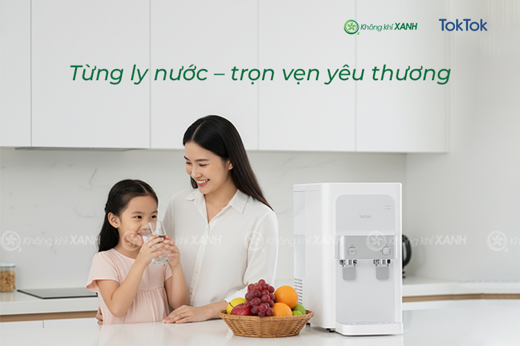 Máy lọc nước TokTok TW-071 Không Khí XANH ảnh 2