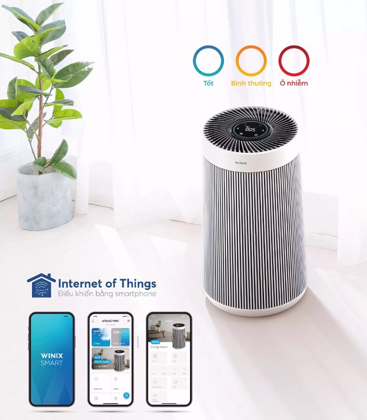 Máy lọc không khí Winix T800 Không Khí XANH ảnh 6