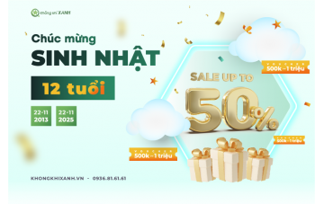 Không Khí XANH: 12 năm nỗ lực mang đến không khí sạch cho người Việt