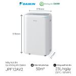 Máy hút ẩm lọc không khí Daikin JPF12AV2