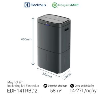 Máy hút ẩm lọc không khí Electrolux EDH14TRBD2