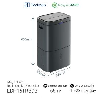 Máy hút ẩm lọc không khí Electrolux EDH16TRBD3