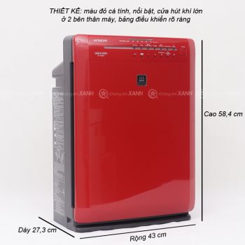 Máy lọc không khí và tạo ẩm Hitachi EP-A6000
