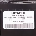 Máy lọc không khí và tạo ẩm Hitachi EP-L110E