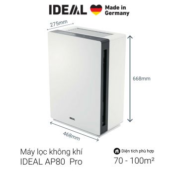 Máy lọc không khí IDEAL AP80 PRO - Made in Germany