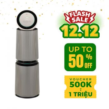 Máy lọc không khí LG Puricare AS10GDBY0 Alpha PET 2 tầng