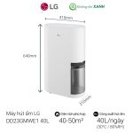 Máy hút ẩm LG 40L DD23GMWE1 Dual Inverter Mojave