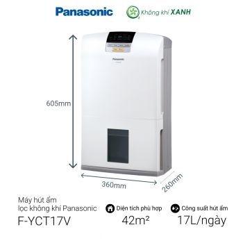 Máy hút ẩm Panasonic F-YCT17V